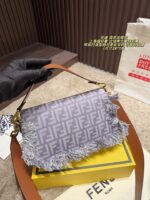 Fendi Vintage Floral Fringe Bag Lightweight, Spacious, And Perfect For Styling. - Image 2