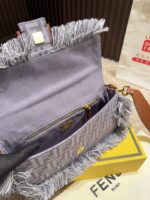 Fendi Vintage Floral Fringe Bag Lightweight, Spacious, And Perfect For Styling. - Image 9