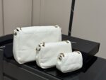 Saint Laurent Jamie Collection Chain Bag Sheepskin-Textured Leather With Jewellery-Grade Chain Effortlessly Chic Design - Image 7