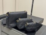Saint Laurent Jamie Collection New Chain Bag Sheepskin-Textured Leather With Jewellery-Grade Metal Chain Effortlessly Relaxed Design - Image 7