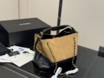 Chanel 25A Vertical Suede Tote Bag Madeleine Colourway Handheld Or Underarm Carry Effortlessly Relaxed Versatile And Sophisticated - Image 7