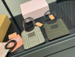 Miu Miu New Check Tote Bag - Adorable Silhouette