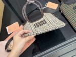 Miu Miu New Check Tote Bag - Adorable Silhouette - Image 8