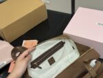 Miu Miu Bowling Bag/Briefcase Can Be Handheld Or Crossbody Ample Capacity Upgraded Version With Box - Image 4
