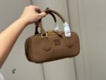 Miu Miu Bowling Bag/Briefcase Can Be Handheld Or Crossbody Ample Capacity Upgraded Version With Box - Image 9