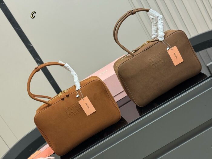 Miu Miu New Canvas Bowling Bag - Carry By Hand Or Crossbody - Image 1