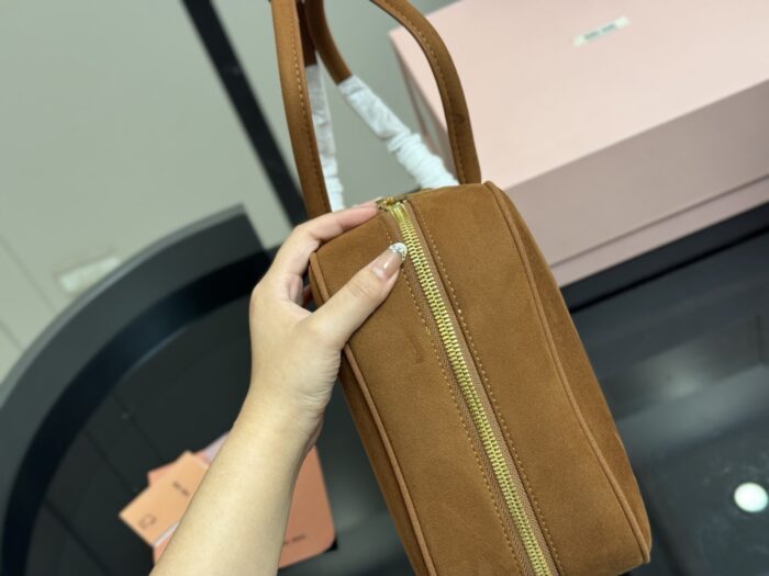 Miu Miu New Canvas Bowling Bag - Carry By Hand Or Crossbody - Image 6