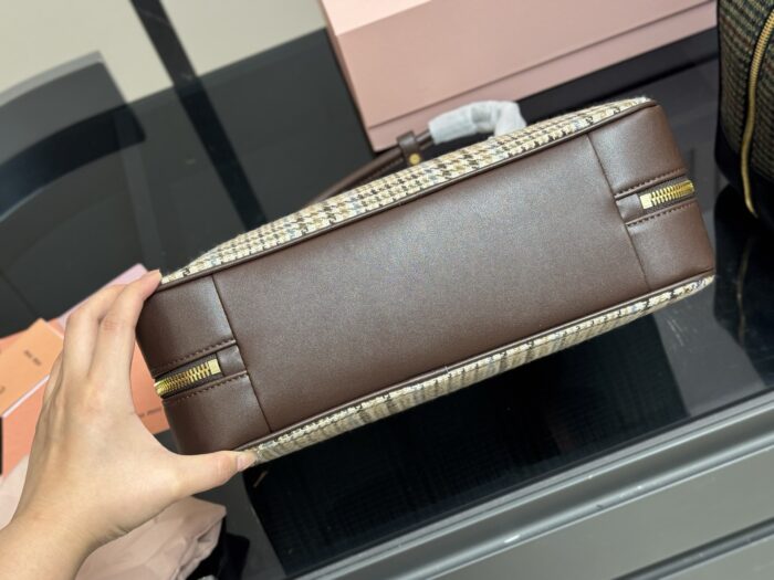 Miu Miu New Canvas Bowling Bag/Briefcase - Can Be Handheld Or Crossbody - Image 8
