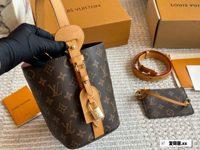 Louis Vuitton All In Bb Multi-Style Mini Bucket Bag Triple-Function Design Sturdy Structure For Photogenic Appeal Double-Box Packaging - Image 10