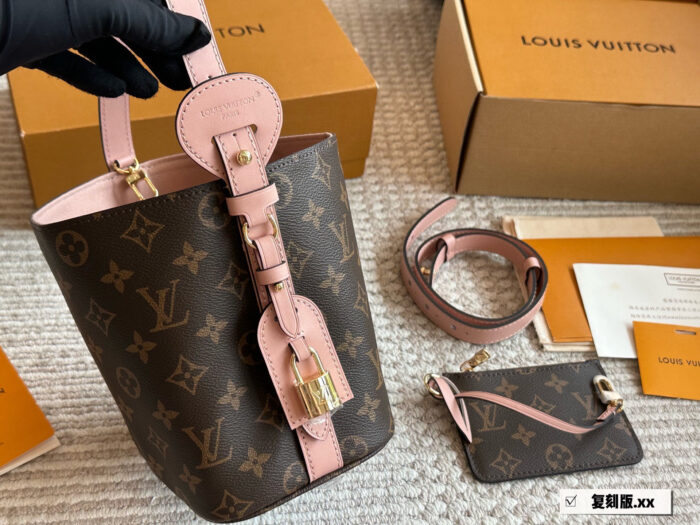 Louis Vuitton All In Bb Multi-Style Mini Bucket Bag Triple-Function Design Sturdy Structure For Photogenic Appeal Double-Box Packaging - Image 12