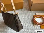 Louis Vuitton Vintage Monogram Bag Wear Underarm, Over The Shoulder, Crossbody Or Handheld Generous Capacity Vegetable-Tanned Leather Shoulder Strap Complete Gift Box Set - Image 3