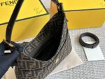 Fendi Baguette Bag - Classic Monogram Versatile Shoulder Bag - Image 6
