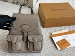 Louis Vuitton Black And Gold Replica Bb Backpack Versatile And Portable