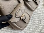 Louis Vuitton Black And Gold Replica Bb Backpack Versatile And Portable - Image 8