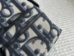 Dior Oblique Monogram Backpack Upgraded Version With Calfskin Leather Luxurious And Fashionable - Image 4