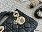 Dior Lady Di Bag Four-Compartment With Lettering Wide Shoulder Strap Three-Compartment With Chain And Shoulder Strap Pearlescent Colour Premium Quality - Image 6