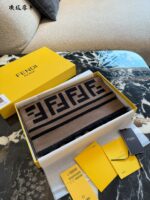 Fendi Scarf Classic Ff Pattern Warm And Stylish