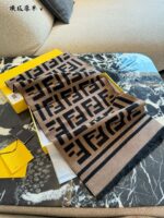 Fendi Scarf Classic Ff Pattern Warm And Stylish - Image 2