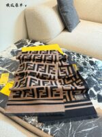 Fendi Scarf Classic Ff Pattern Warm And Stylish - Image 3