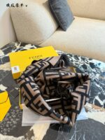 Fendi Scarf Classic Ff Pattern Warm And Stylish - Image 9