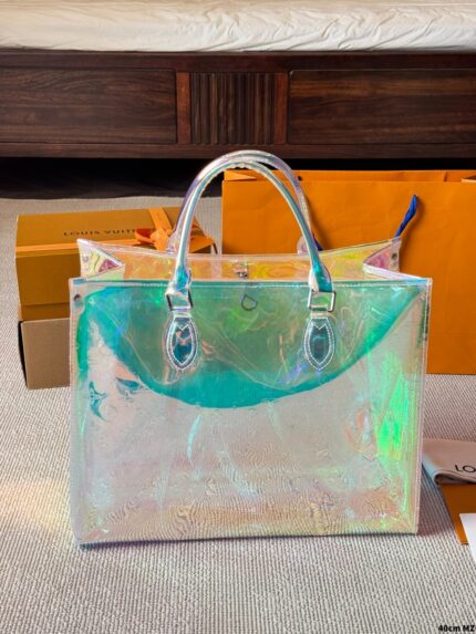 Louis Vuitton Onthego Laser Jungle Bag: Lightweight, Spacious And Versatile.