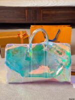 Louis Vuitton Keepall Glittering Laser-Effect Travel Bag Spacious, Practical, And Makes A Statement. - Image 2
