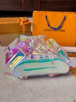 Louis Vuitton Christopher Glittering Laser-Effect Backpack Star-Like Allure Suitable For Both Work And Leisure - Image 4