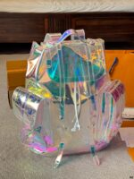 Louis Vuitton Christopher Glittering Laser-Effect Backpack Star-Like Allure Suitable For Both Work And Leisure - Image 6