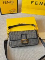 Fendi Monogram Baguette Bag: Flattering, Refined, And Effortlessly Versatile For Autumn/Winter Outings. - Image 3