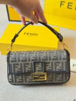 Fendi Monogram Baguette Bag: Flattering, Refined, And Effortlessly Versatile For Autumn/Winter Outings. - Image 6