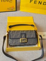 Fendi Monogram Baguette Bag: Flattering, Refined, And Effortlessly Versatile For Autumn/Winter Outings. - Image 10