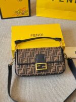 Fendi Baguette Bag: Classic Monogram, Flattering, Exquisite, Versatile, Autumn/Winter Outing Bag - Image 10