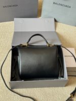 Balenciaga Rodeo Vanity Classic Black Metallic Logo Handbag/Crossbody Soft Leather With Generous Capacity - Image 3