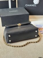 Chanel 25S Runway-Inspired Short Chain Handle Briefcase Spacious, Supple, Timeless And Versatile - Image 7