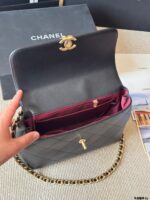Chanel 25S Runway-Inspired Short Chain Handle Briefcase Spacious, Supple, Timeless And Versatile - Image 9
