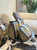 Gucci Padlock Flagship Store Large-Capacity Tote Bag - Image 4