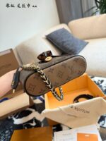 Louis Vuitton Vanity Classic Monogram Makeup Bag Minimalist And Stylish Durable Canvas Zip Closure Adjustable Shoulder Strap - Image 8