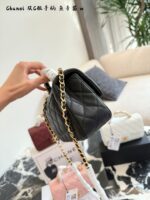 Chanel 25B Calfskin Cf Handle Double C Pendant Handle Bag - Image 2