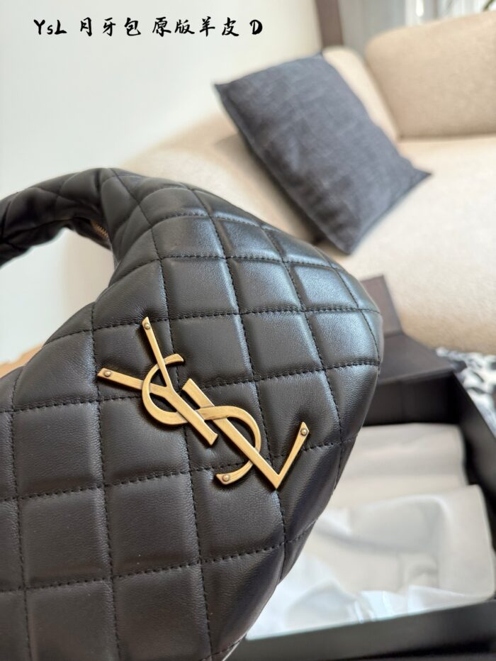 Saint Laurent Icare Collection Baby Icare Original Lambskin Bag Luxurious, Soft, Versatile - Image 5