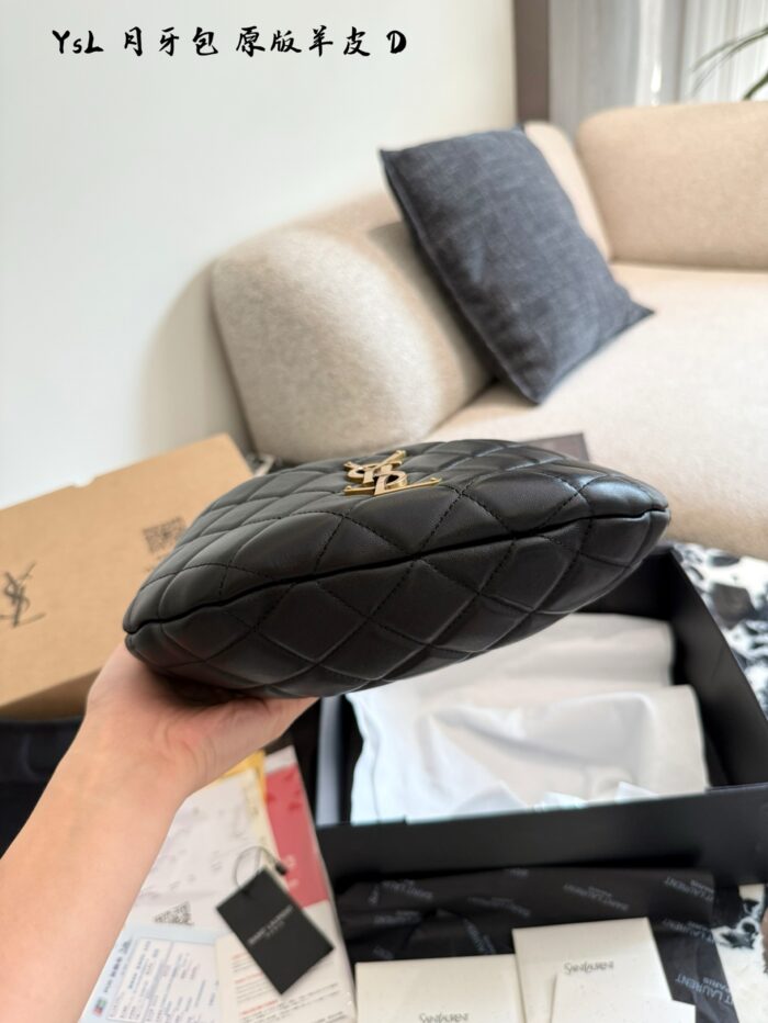 Saint Laurent Icare Collection Baby Icare Original Lambskin Bag Luxurious, Soft, Versatile - Image 8