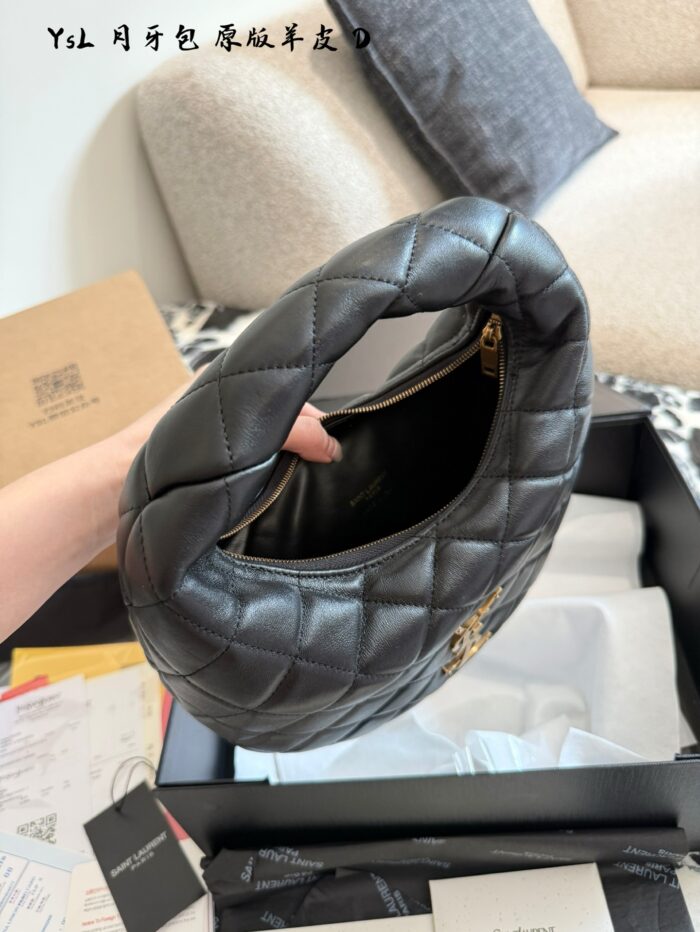 Saint Laurent Icare Collection Baby Icare Original Lambskin Bag Luxurious, Soft, Versatile - Image 9