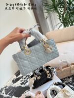 Dior D-Joy 5-Compartment Buckle Crossbody Bag With Dual Straps, Wearable Underarm. Black – Universally Flattering. - Image 13