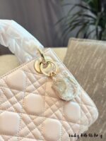 Dior Lady Classic Series Sheepskin Mini Diana Bag - 4 Compartments - Image 5