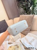Dior Lady Classic Series Sheepskin Mini Diana Bag - 4 Compartments - Image 8