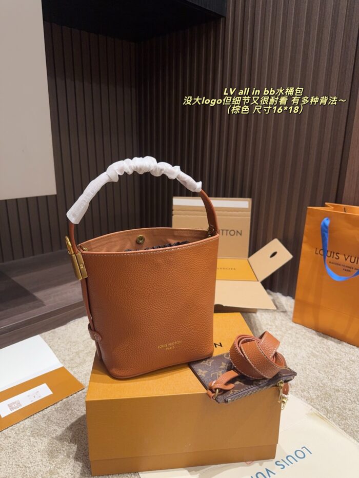 Louis Vuitton All In Bb Bucket Bag Versatile Carrying Options, Generous Capacity, Effortlessly Stylish, And Details That Stand The Test Of Time. - Image 2