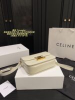 Celine Triomphe Black Gold Triomphe Bag Timeless Elegance, Versatile Sophistication - Image 4