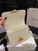 Celine Triomphe Black Gold Triomphe Bag Timeless Elegance, Versatile Sophistication - Image 9
