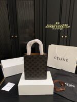 Celine Mini Tote Vintage Floral Mini Music Score Bag - Image 2