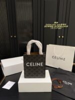 Celine Mini Tote Vintage Floral Mini Music Score Bag - Image 7