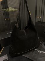 Yves Saint Laurent Suede Tote Bag Minimalist, Sophisticated, Lightweight, Stylish, Spacious - Image 3